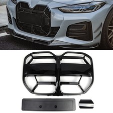 Gloss Black Front Bumper Grille CLS Style For BMW 4 Series G26 4 Door 2021-2023