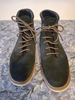 Mens Caterpillar Black  Suede Work Boot Size 11.5