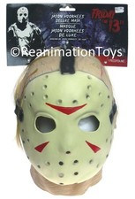 Friday the 13th Full JASON VORHEES Face/Hockey Latex Mask New w/Tag Halloween