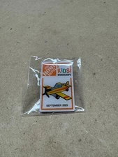 Home Depot Crop Duster Airplane Kids Pin Only September 2025