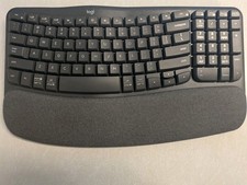 Logitech Wave Keys Mk670 Combo, Wireless Ergonomic Keyboard With Signature M550