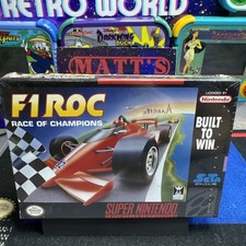 F1 ROC Race Of Champions SNES Sealed