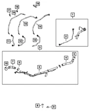 Genuine Mopar Filler Extension Tube 68413328AG