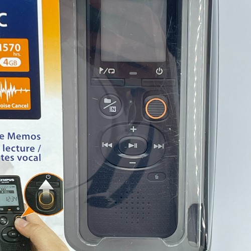 OLYMPUS VN-541PC Digital Voice Recorder 4GB One-Touch Recording Noise Cancel NEW - Picture 5 of 8