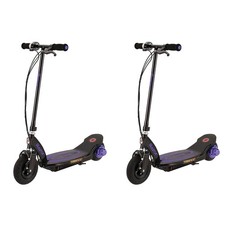 Razor Power Core E100 Electric Scooter, Purple Certified Refurbished  2 Pack 