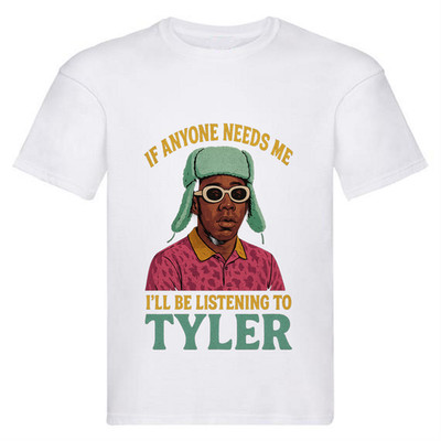 Tyler, der Schöpfer inspiriert Kinder T-Shirt weiß Tee Jungen Mädchen Alter 3-13