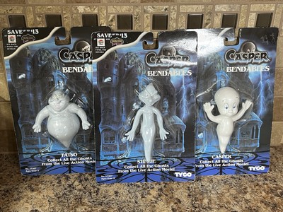 Vintage 1995 Casper The Ghost Collectible Figures, Unopened, Tyco