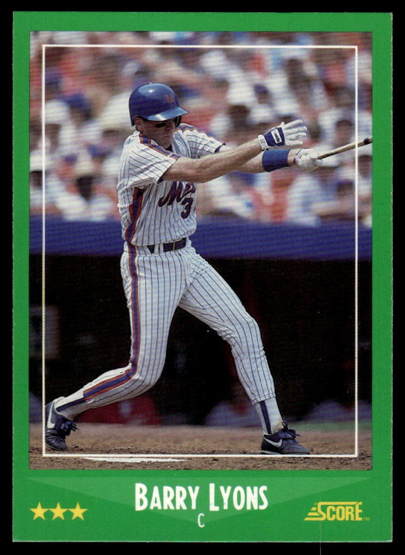 1988 Score #387 Barry Lyons