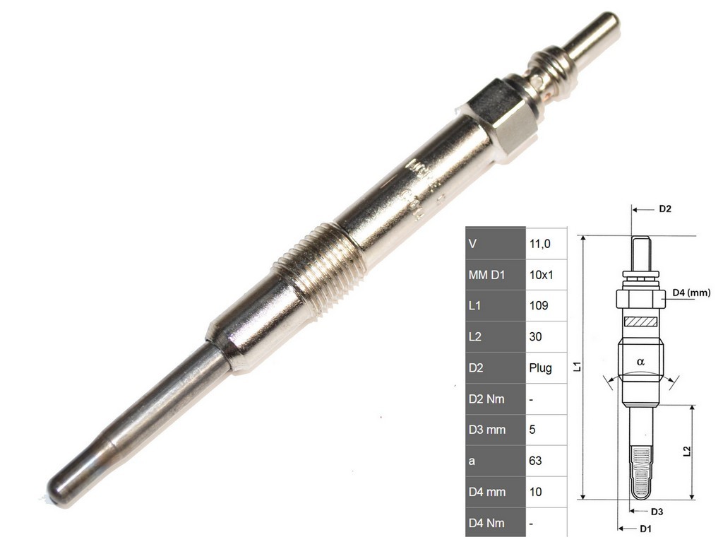 ✅Fits FAST FT82733 GLOW PLUG FIAT BRAVO 07>   ⭐UK Seller⭐