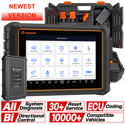 FOXWELL GT65 Car OBD2 Scanner Bidirectional Diagnostic Tool ECU Coding Oil Reset