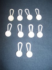 White Collar Extender Clasps Lot of 10 New