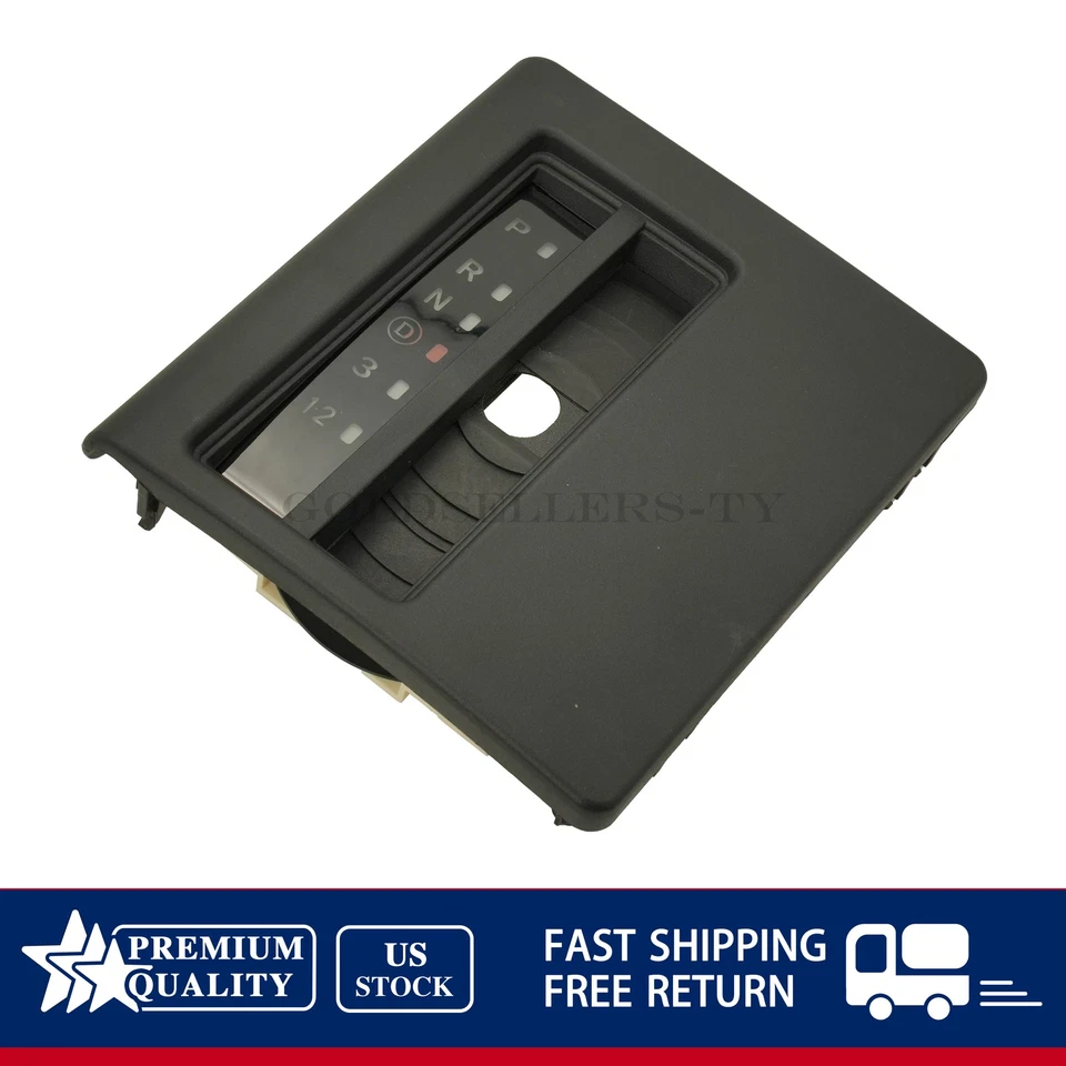 For 97-01 Jeep Cherokee XJ Automatic Floor Shift Indicator Bezel Auto Console US Foto 3 de 4