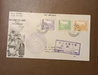 Philippines Occupation First Day Cover 1942 NB1,NB2,NB3 Japanese Military Censor