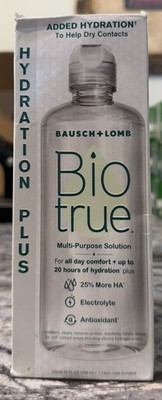 Biotrue Hydration Plus Contact Lens Solution Multi-Purpose Solution W/Lens