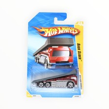 Hot Wheels Back Slider 24/240 - Red - 2010 Mainline A