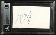Tracy Morgan Signed Index Card Beckett Slabbed Autograph