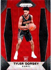 2017-18 Panini Prizm #107 Tyler Dorsey Prizms Ruby Wave