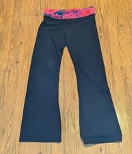 VICTORIA S SECRET FOLD OVER YOGA PANTS SIZE M...