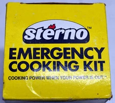 Sterno Emergency Cooking Kit - Cooking Power When Your Power Is Out