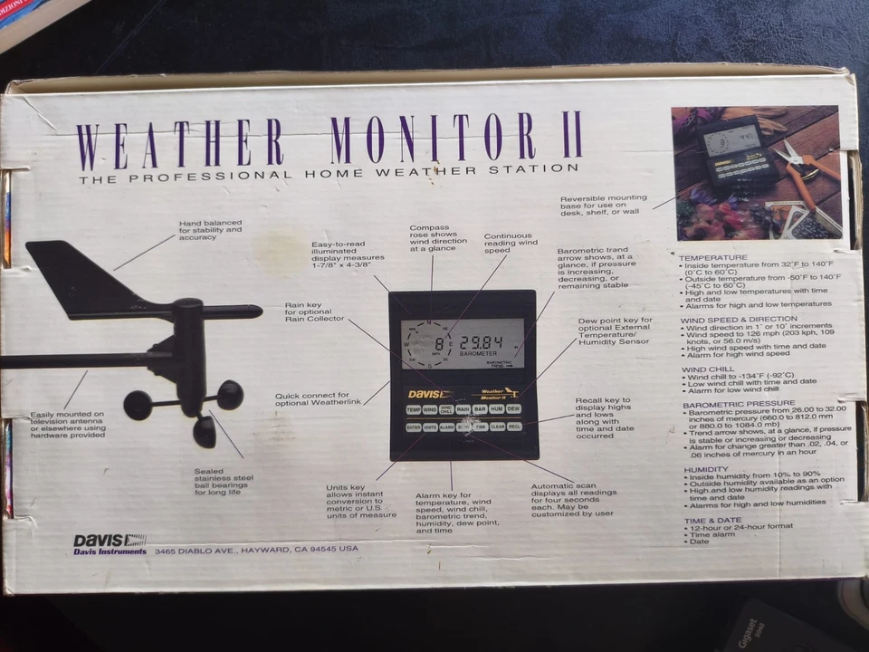 Stazione Meteo professione Davis Instruments - Weather Monitor II - Immagine 2 di 4