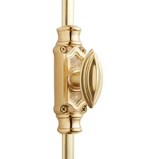 Signature Ironmongery Barcheski Window Brass Cremone Bolt Hardware 6 feet