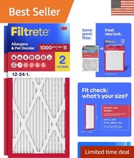 MERV 11 Air Filters (2-Pack) for Cleaner Air,...