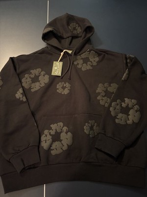 Denim Tears The Cotton Wreath Hoodie Monochrome