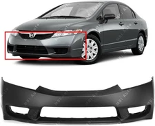 Front Bumper For Honda Civic 2006-2011