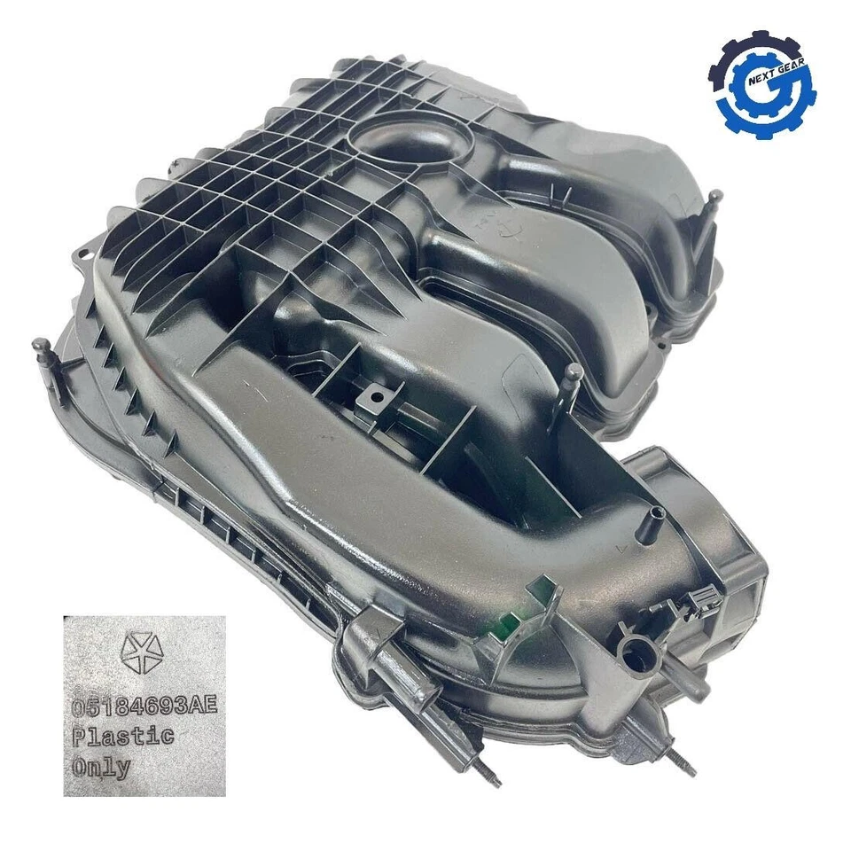 05184693AE NUEVO COLECTOR DE ADMISIÓN OEM PLENUM PARA JEEP DODGE CHRYSLER 2011-2023 3,6 L Foto 3 de 4