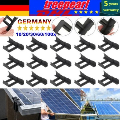 10-90* Solar Panel Entwässerung Clip Wasser Ablauf Solar Befestigung 30/35/40mm