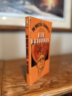 The Martian Chronicles Science Fiction Paperback Book by Ray Bradbury 1972