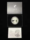 2021-S Proof $1 Type 2 American Silver Eagle Box, OGP & COA