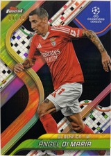 Angel Di Maria 4/10 Black Topps Finest UCC 2024/25