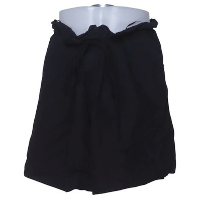 Zara, Shorts, Größe: XL, Schwarz, Baumwolle/Leinen/Viskose, Einfarbig #Ylq