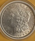 1889 Morgan Silver Dollar - great details - 90% silver