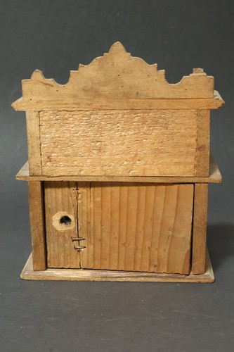 Antico armadio per bambole epoca fondazione mobili per bambole bambole secondario salvadanaio segreteria - Foto 11 di 18