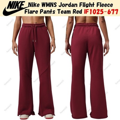 Nike WMNS Jordan Flight Fleece Schlaghose Team Rot IF1025-677 Japan Größe