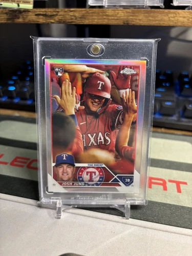 2023 Topps Chrome -  Josh Jung #93 (RC) Image Variation SP - Texas Rangers