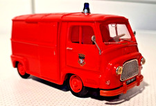 Ancien Renault Estafette Pompiers Norev Collection 1995 1/43 Plastique rouge