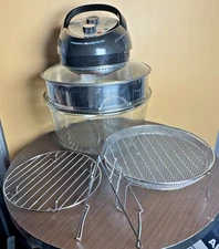 Big Boss Oil-Less Fryer Convection Oven Model 9065 with Accessories