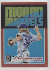 2018 Panini Donruss Optic Mound Marvels Red Prizm 13/99 Noah Syndergaard fm0