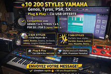+ de 10 200  STYLES  Pour Claviers Arrangeurs YAMAHA