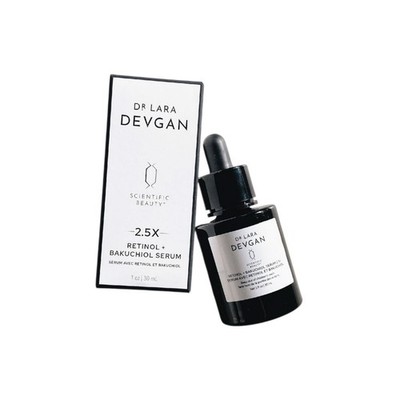 Dr Lara Devgan 2.5X Retinol + Bakuchiol Serum 30ml/1oz NEW IN BOX SEALED