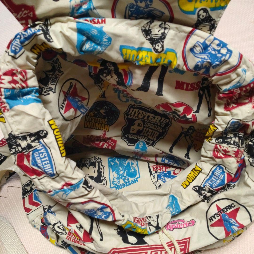 HYSTERIC GLAMOUR All-over Pattern Backpack Used - image 3