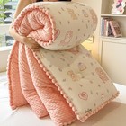 Thick High Weight Winter Blanket Comforter Quilt Floral Bear Pattern 200×230cm