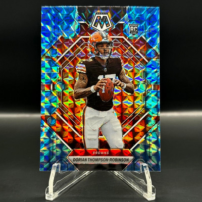 2023 Panini Mosaic DORIAN THOMPSON-ROBINSON #316 RC Reactive Blue Mosaic Prizm