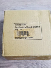 Programmable 2-Zone HydroLogic Digital Hose Timer with Rain Delay Function