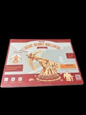 ROKR 3D Wooden Puzzles DIY Building Model Kits-Siege Heavy Ballista Xmas Gift