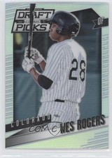 2014 Panini Prizm Perennial Draft Picks Silver Prizm Wes Rogers #86 x6a