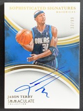 Jason Terry 2024-25 Panini Immaculate Collection Sophisticated Auto /99 #SPS-JET